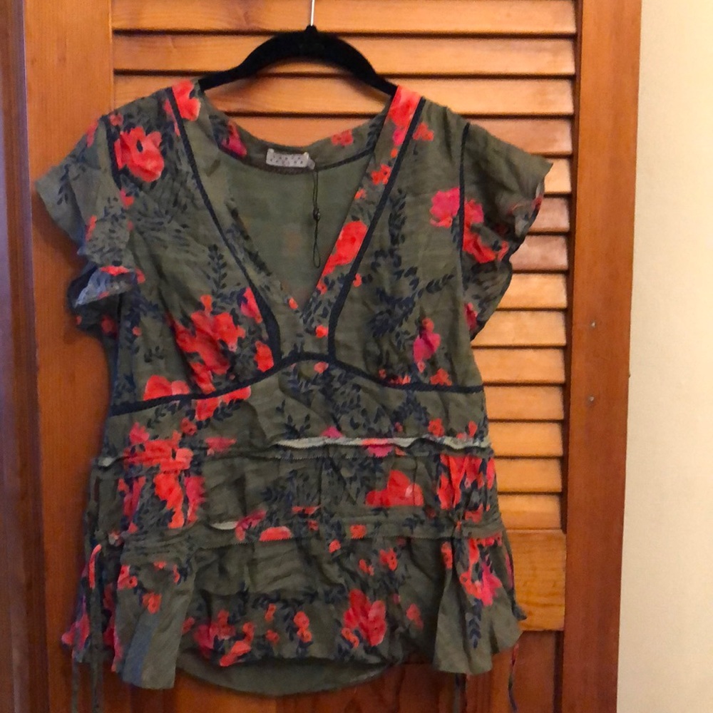 Tanya Taylor floral top
